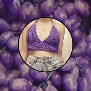 Crochet crop top
